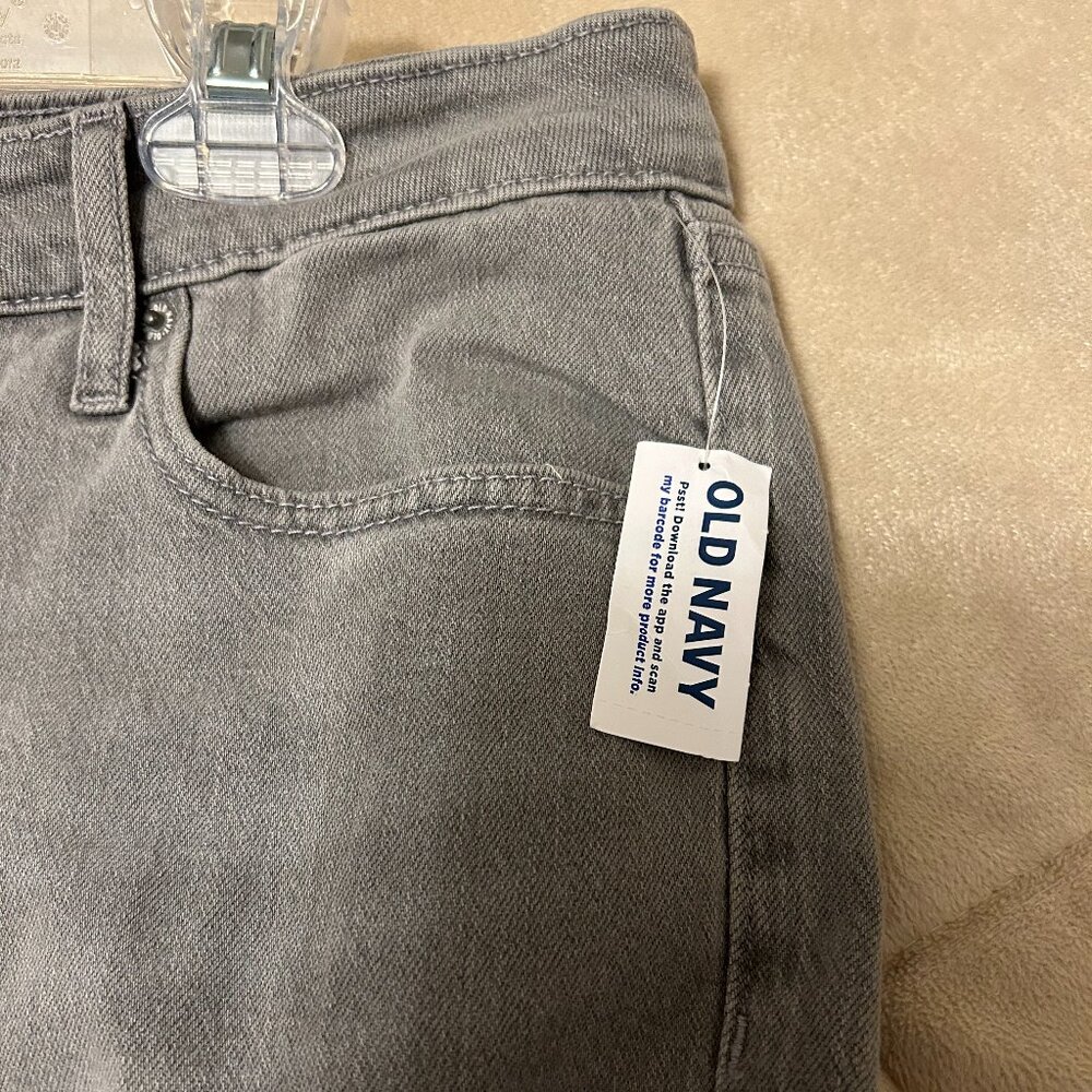Old Navy Extra High Rise Pop Icon Skinny Secret Slim Pockets - Picture 6 of 11